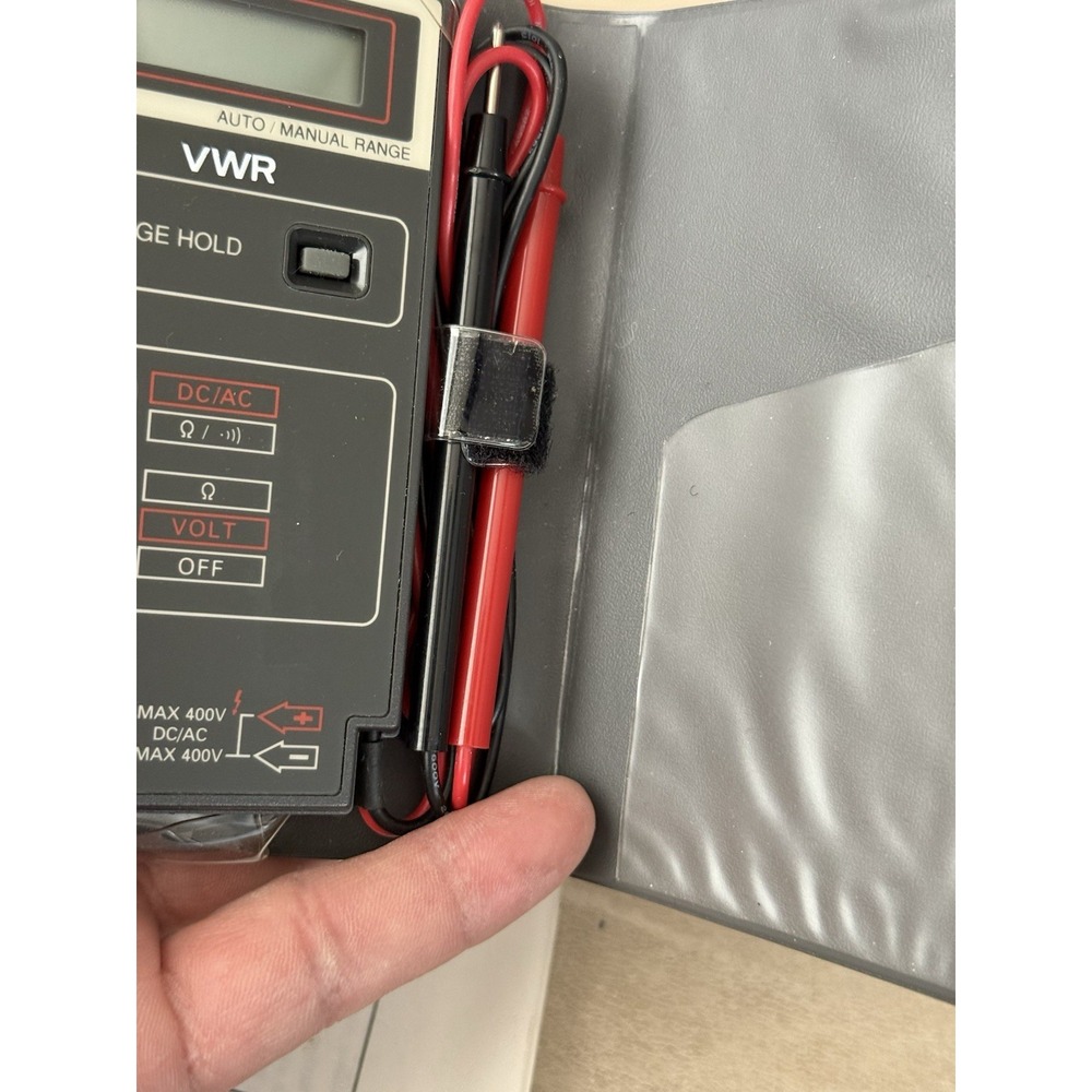LCD Digital Auto-Manual Ranging Pocket Multimeter Micronta PD-338 - Picture 3 of 4